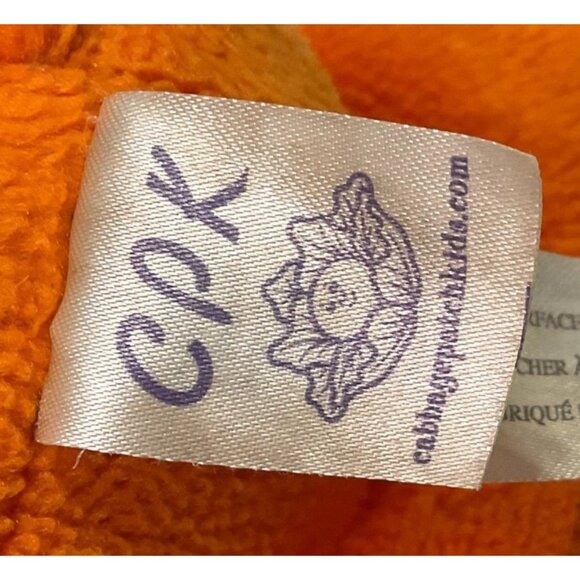 CABBAGE PATCH DOLL CUTIES THUMB SUCKER FOX PAJAMAS 9.5" ORANGE CPK - Picture 5 of 7